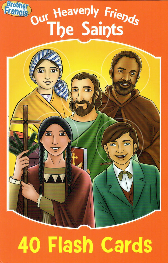 Brother Francis: Our Heavenly Friends The Saints Flash Cards Vol 1