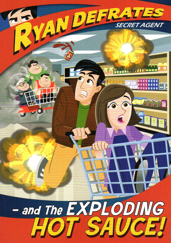 Ryan Defrates 1: Secret Agent and the Exploding Hot Sauce DVD