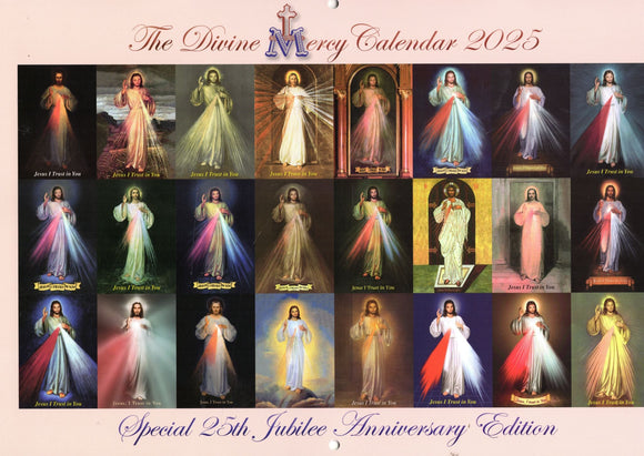 Calendar - Divine Mercy Wall 2025