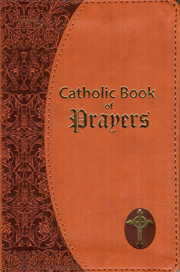 Catholic Book of Prayers Large Print Leatherette