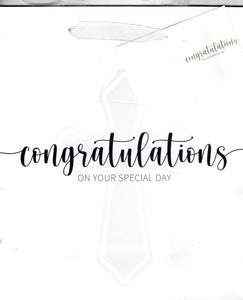 Gift Bag - Congratulations on Your Special Day Large