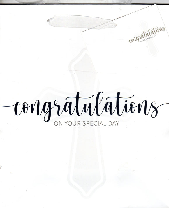 Gift Bag - Congratulations on Your Special Day Large