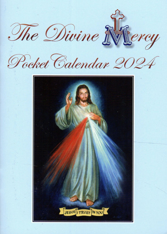 Divine Mercy Calendar Pocket 2024