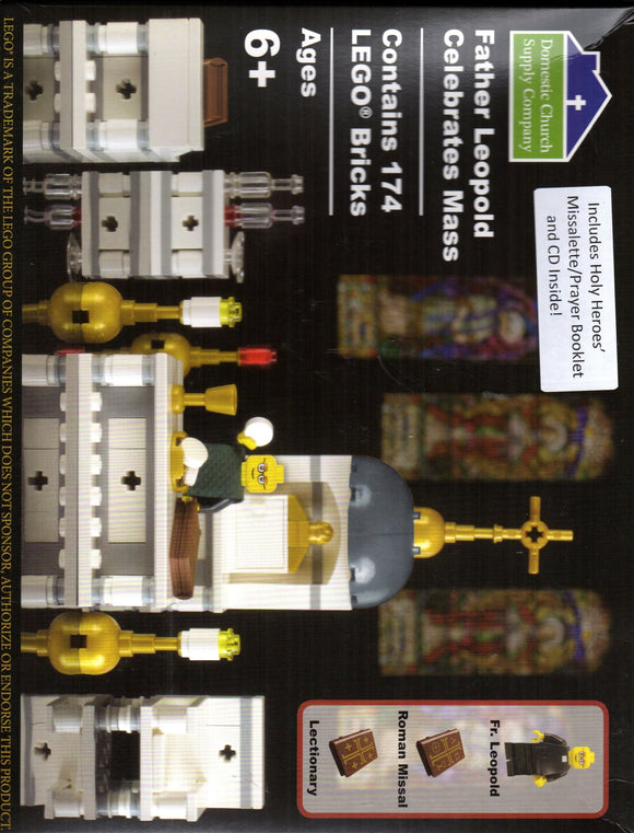 Father Leopold Celebrates Mass - Lego Set