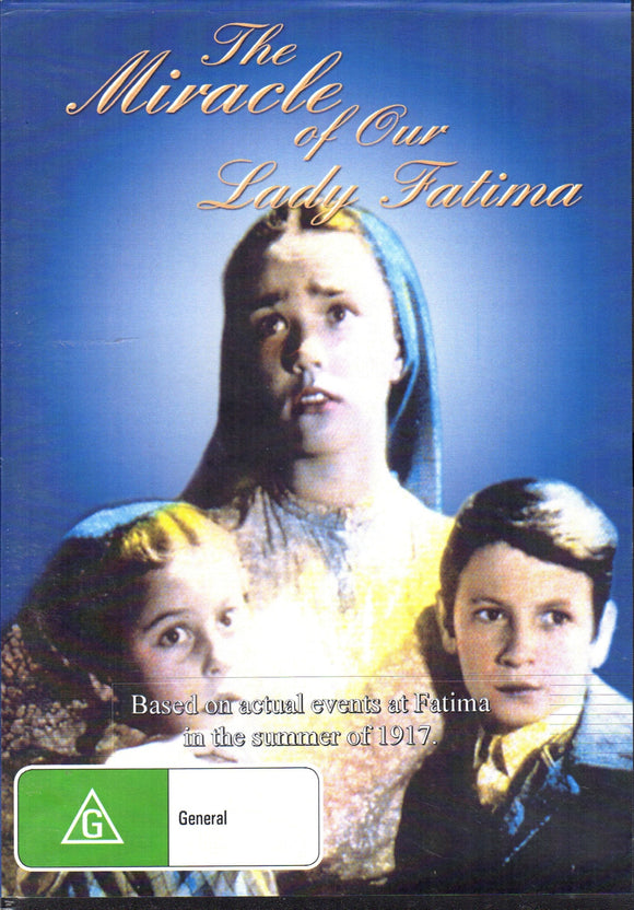 The Miracle of Our Lady of Fatima DVD