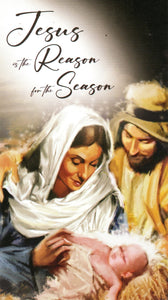 Holy Card - Jesus is the Reason for the Season