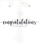 Gift Bag - Congratulations Silver Small 130 X 155 X 62mm