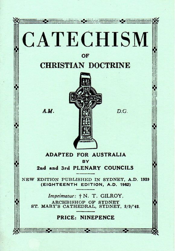 Catechism of Christian Doctrine (Green Penny Catechism 1939)