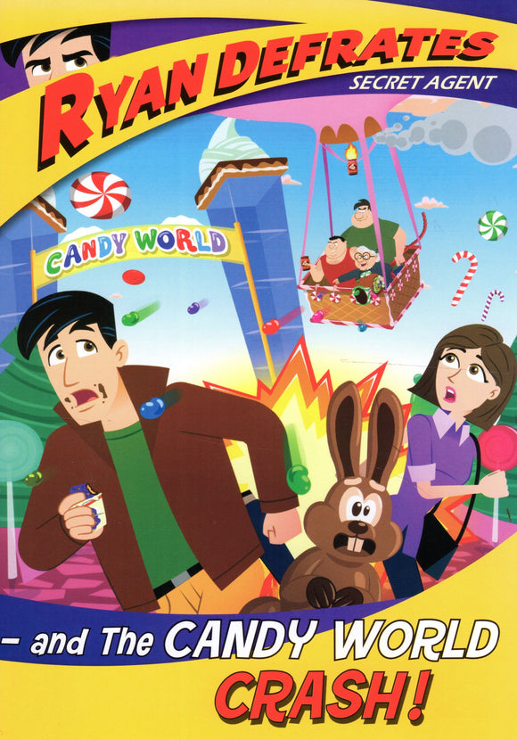 Ryan Defrates 12: Secret Agent and the Candy World Crash DVD