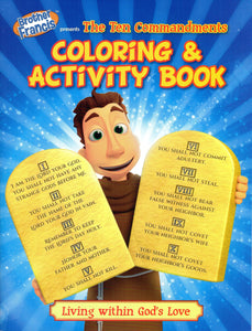 Brother Francis 16: The Ten Commandments - Colouring and Activity Book