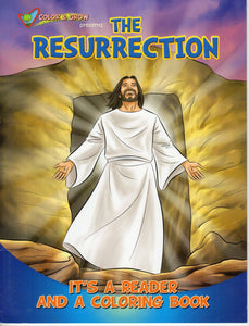 The Resurrection - A Reader and Colouring Book