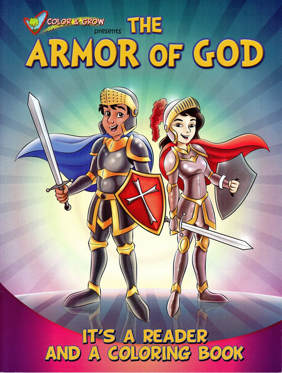 Colour & Grow - The Armour of God - Reader & Colouring Book