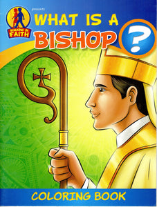 What is a Bishop? - Colouring Book