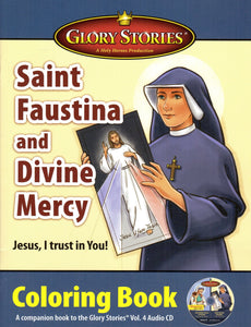 Colouring Book: Saint Faustina and Divine Mercy