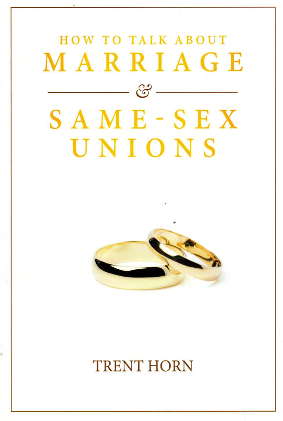 How to Talk About Marriage and Same-Sex Unions DVD
