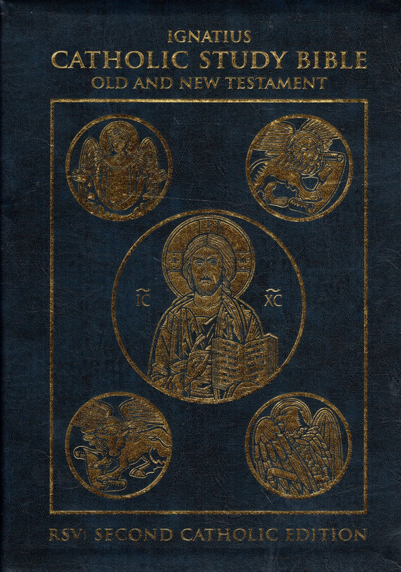 Ignatius Catholic Study Bible Old and New Testament RSV: Second Catholic Edition Leather