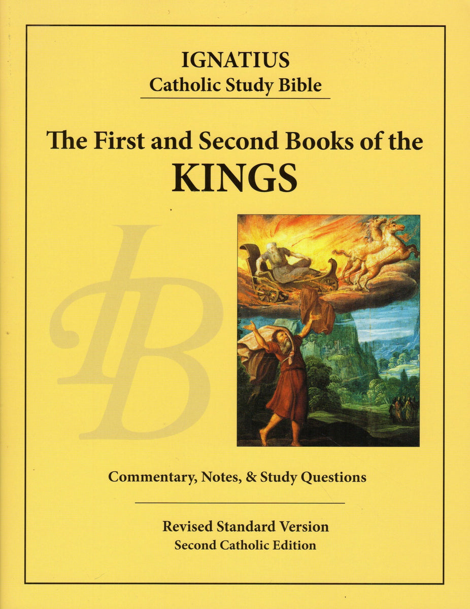 Ignatius Catholic Study Bible - The First and Second Books of the King ...