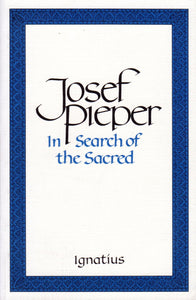 In Search of the Sacred