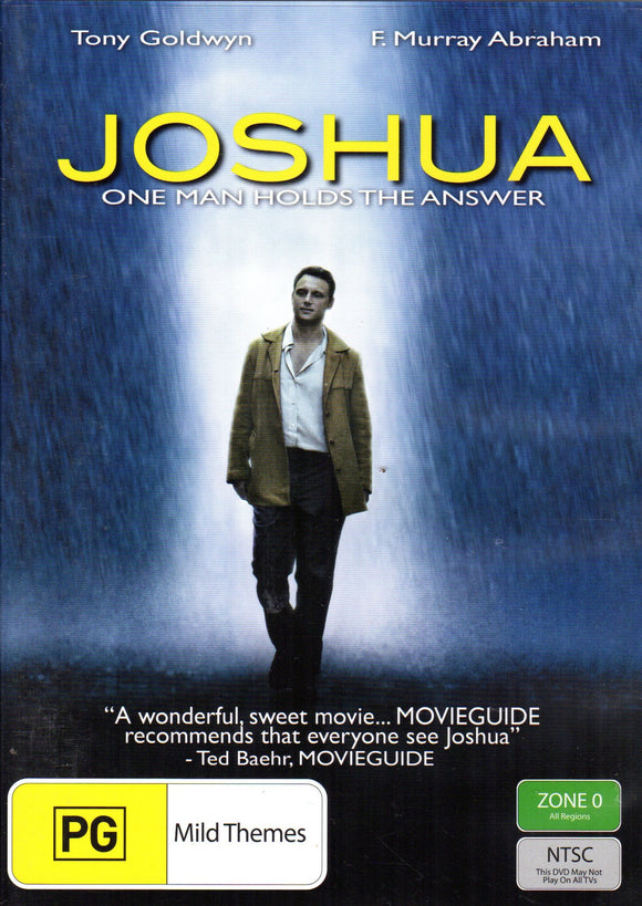 Joshua: One Man Holds the Answer DVD – Cardinal Newman Faith Resources Inc