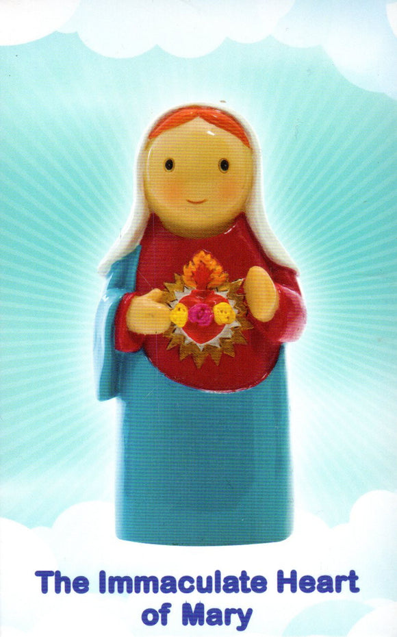 Statue - Immaculate Heart of Mary (Little Drops of Water) 100mm