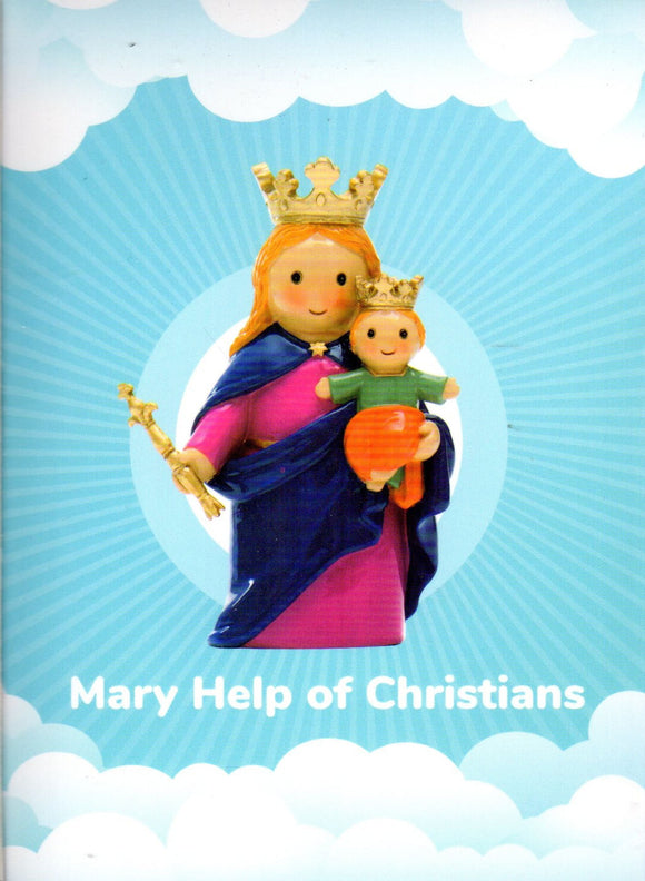 Statue - Mary Help of Christians (Little Drops of Water) 100mm