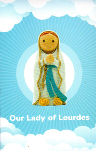 Statue - Our Lady of Lourdes (Little Drops of Water) 100mm