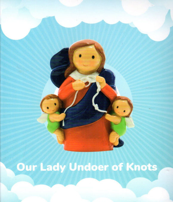 Statue - Our Lady Undoer of Knots (Little Drops of Water) 100mm