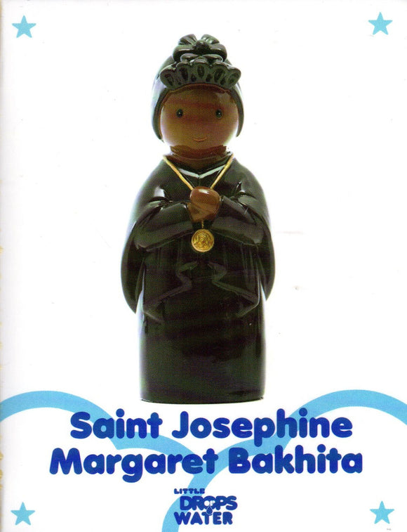 Statue - Saint Josephine Margaret Bakhita (Little Drops of Water) 100mm