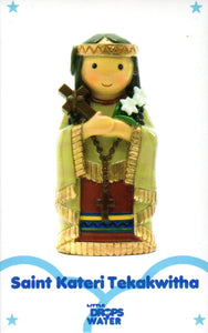 Statue - Saint Kateri Tekakwitha (Little Drops of Water) 100mm