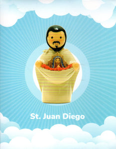 Statue - St Juan Diego (Little Drops of Water) 100mm