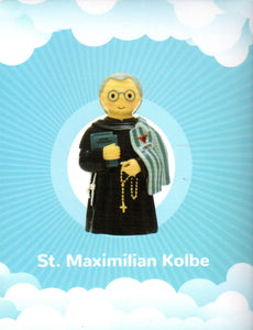 Statue - St Maximilian Kolbe (Little Drops of Water) 100mm