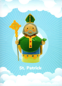 Statue - St Patrick (Little Drops of Water) 100mm