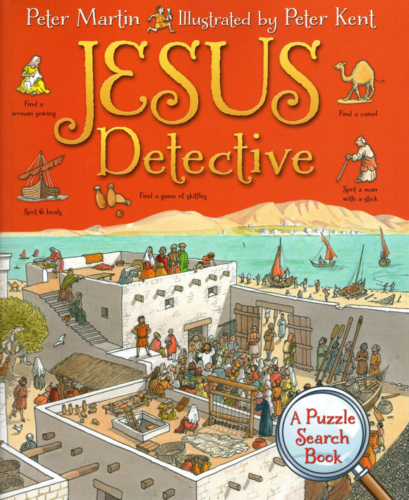 Jesus Detective: A Puzzle Search Book (Paperback)