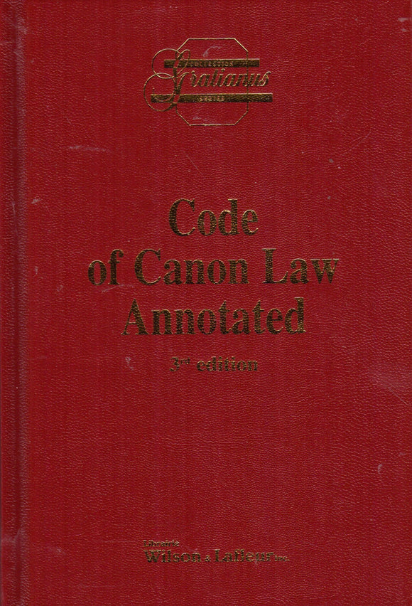 The Code of Canon Law (New Revised English Translation)