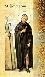 Prayer Card & Biography - St Peregrine