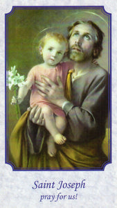 Prayer Card - St Joseph DM