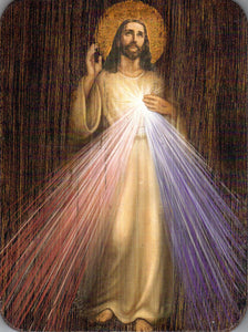 Plaque - Divine Mercy 200mm