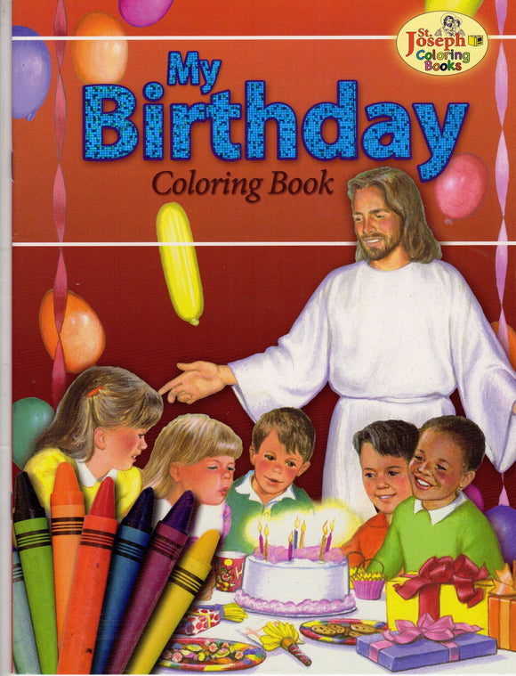 My Birthday Colouring Book