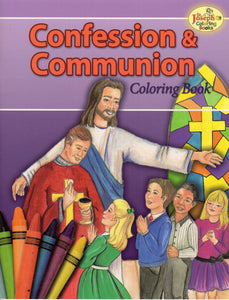 Confession and Communion Colouring Book