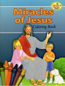 Miracles Of Jesus Colouring Book