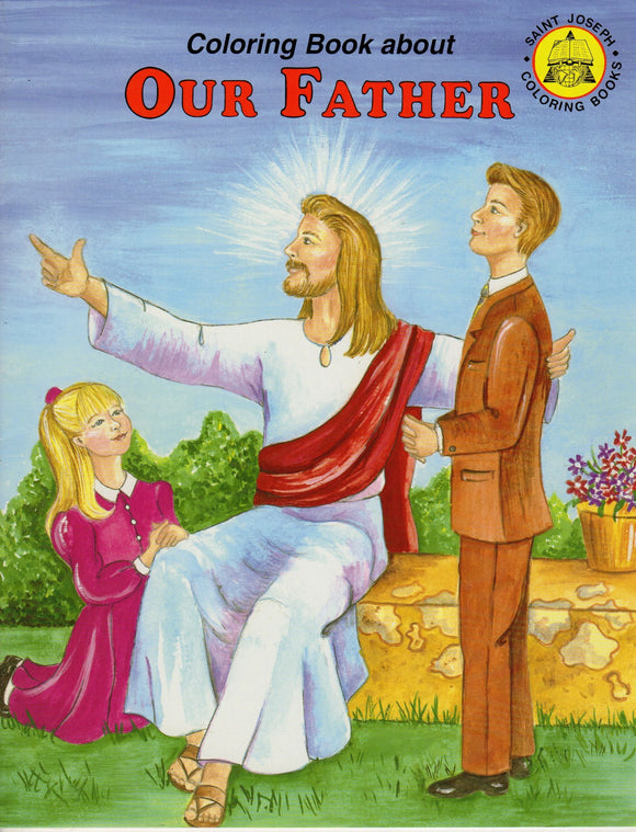 Colouring Book About The Our Father