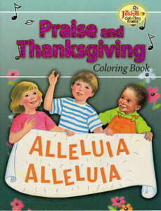 Colouring Book About Praise And Thanksgiving