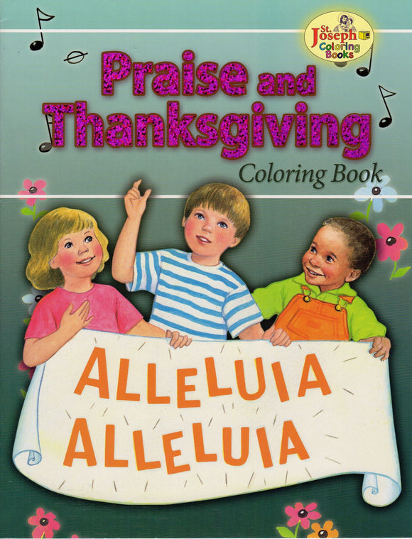 Colouring Book About Praise And Thanksgiving