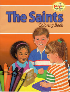 Colouring Book about the Saints