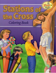 Stations of The Cross Colouring Book