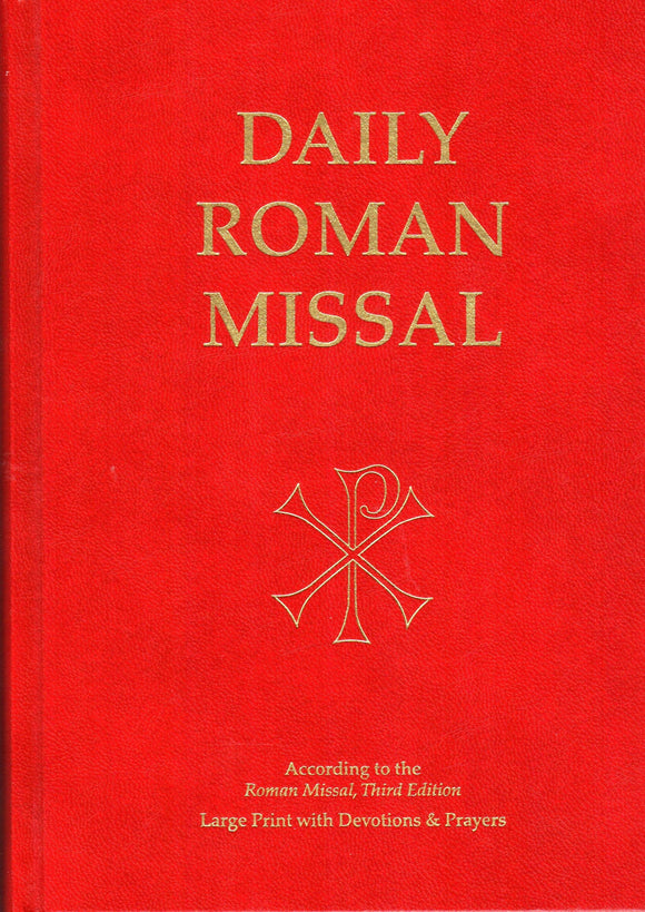 Daily Roman Missal Large Print with Devotions and Prayers