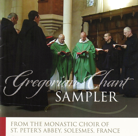 Gregorian Chant Sampler CD