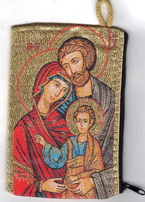 Rosary Purse - Holy Family 14x9mm