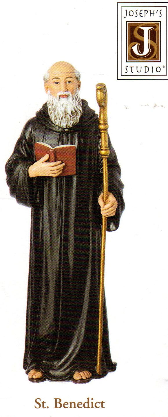 Statue - St Benedict 150mm