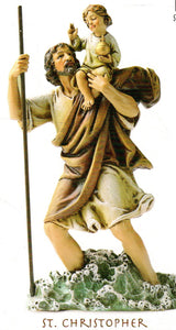 Statue - St Christopher 100mm